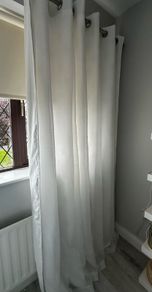 white curtains 90 x 90