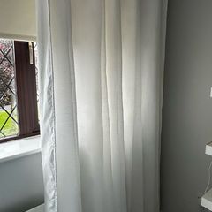 white curtains 90 x 90
