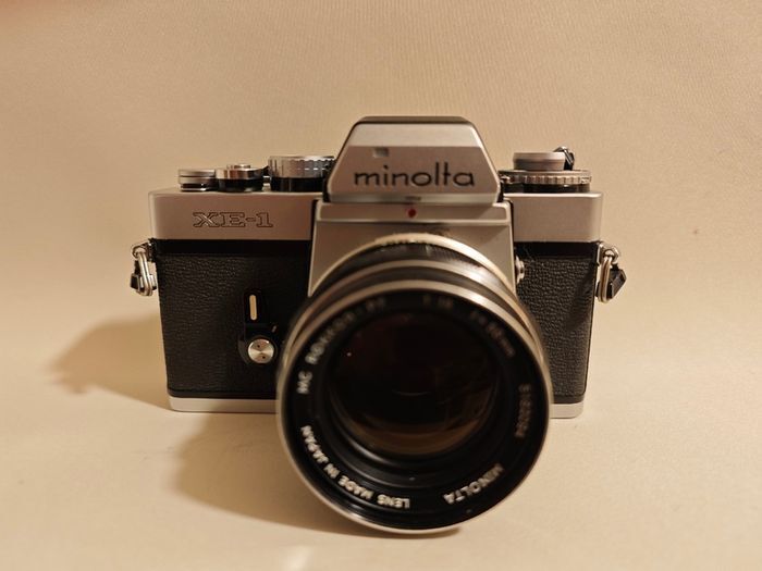 Minolta XE-1 (1975) + MD 50mm f2 - Serviced & Ready to Use SLR Film Camera
