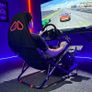 Racing Simulator Cockpit, Foldable Sim Racing Seat with Steering Wheel Stand, Racing Cockpit Chair for Logitech G29 G920 G923 GPro, Thrustmaster T248X T248 T300RS, for PS5 PS4 Xbox One PC Image 2