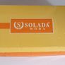 Solada Moda Ladies Green Suede Shoes New With Box Size UK4 Jewel Detail Low Heel CAN POST Image 6