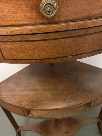 Georgian corner washstand