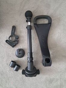 Scooter seat and handle