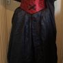 Halloween Costume Vampire Dress Victorian Vintage Spooky Size L Image 4