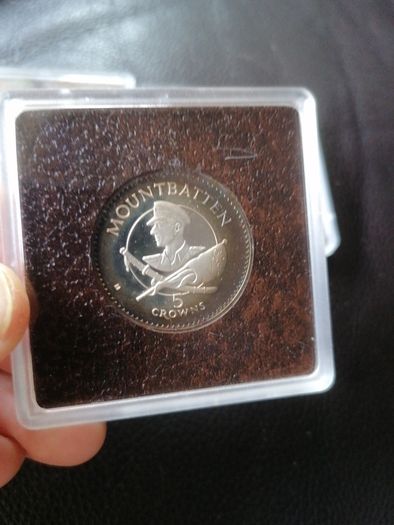 1980 Turks And Caicos Crowns Proof Silver Coins