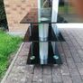 glass tv stand Image 3