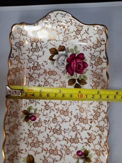 SALE!  Vintage Old Foley James Kent Ltd STAFFORDSHIRE Serving / Sandwich Tray