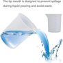 10 Pcs 100ml Silicone Measuring Cups,Precise Scale Squeeze and Pour Liquid Measure Cup for Handmade Craft Resin DIY Glue Tools Non-Stick Mixing Cups (FREE POSTAGE) Image 3