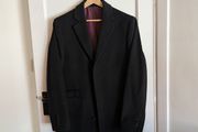 M&amp;S Luxury Wool &amp; Cashmere Overcoat - Black - Size M