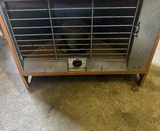 Vintage paraffin. / kerosene heater