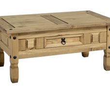 Corona Pine One Drawer Coffee Table