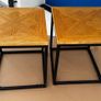 Oak lamp table Ex display x 2 Image 2