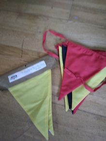 Fabric. bunting