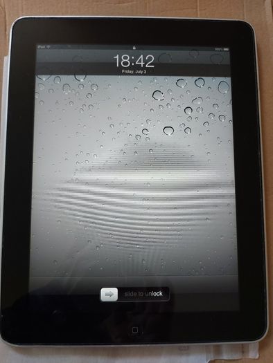 Original Apple Ipad 16GB, No Camera, includes over 20 Family Kids Movies, a real blast from the Past in excellent condition