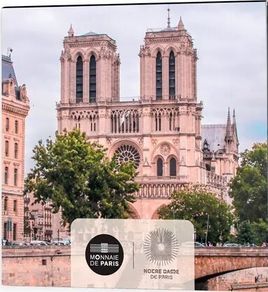 France 2 Euro Commemorative Coin 2025 - The Notre - Dame De Paris. Proof.
