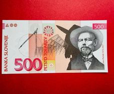 Slovenia  500  Tolarjew   1992  Pick  16a ( Uncirculated )