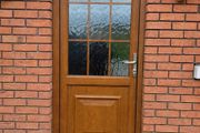 Beautiful PVC Golden Oak PVC Single Door