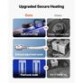 All in One Portable Diesel Air Heater with Remote Control and LCD Screen, Fast Heating Low Noise, 5 L Fuel Tank for Vehicles, Vans, RVs, Campers, and Trucks Image 4