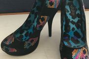 Pre-loved 'Iron Fist' Black Platform Stiletto Shoes