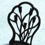 3PCs Garden Table Set Bistro Set Round Table with Umbrella Hole and 2 Chairs for Outdoor Indoor Patio Balcony Aluminium Image 10