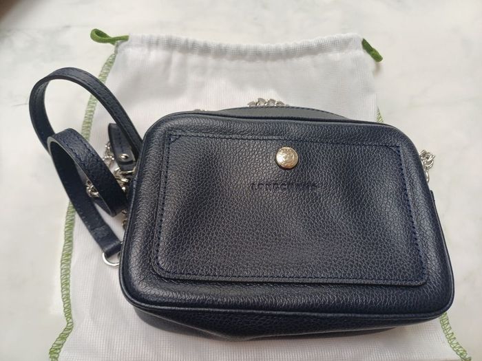 New Longchamp leather crossbody
