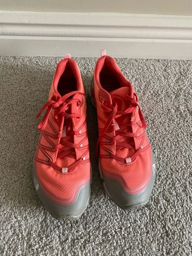 NEW North Face Litewave Ampere Runners CORAL women UK7