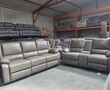 new leather sofa