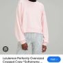 Lululemon softstreme sweatshirt xs Image 4