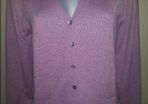 BNWT Genuine Azzurro fashion pink woolen cardigan size M/L UK12/14 EUR40/42 Postage included