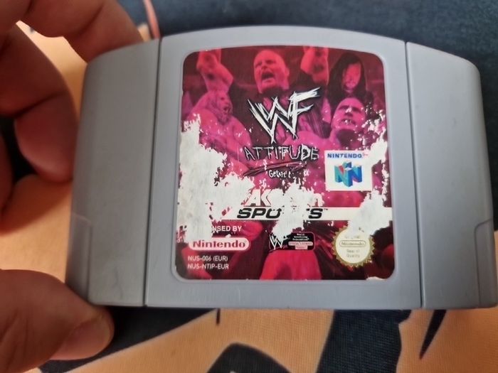 Wf Attitude N64 Nintendo 64 Arcade Retro Games Original