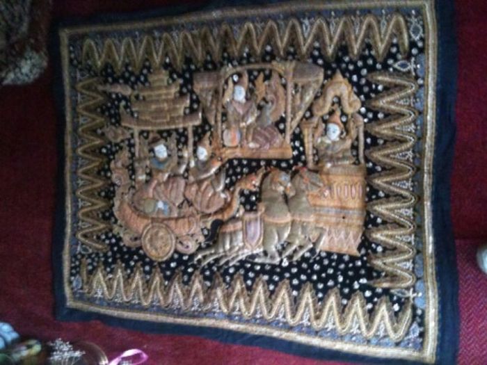 Beautiful Thai  Antique Wall Hanging