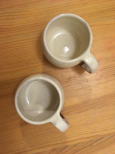 Helen Faulkner Terracotta Espresso Cups (2)