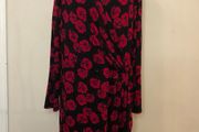 Gallery red floral dress (size 20)