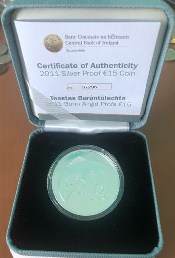 Irish Silver Proof Coin