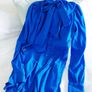 Blue Awear Shirt Dress - Size 8 Image 6