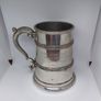 Adare Manor : (2) Vintage Pindor Bros English Pewter Tankards Image 7