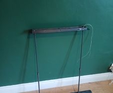 Brass light fixture