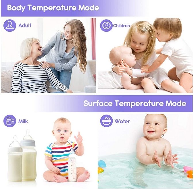 Kkmier Color Alarm Non-Contact Infrared Thermomter