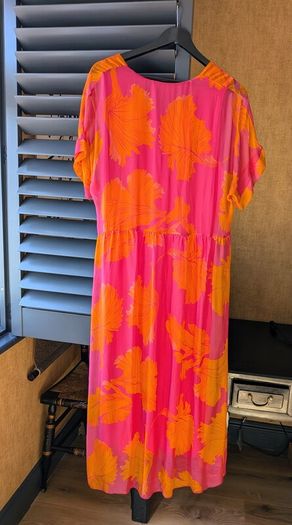 La Fee Maraboutee pink and orange dress