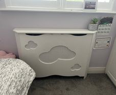 radiator cover white