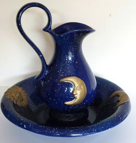 Ceramic Pitcher and Basin