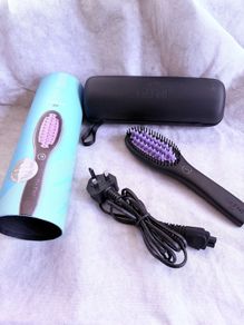 Dafni Hair Straightening straigtner Ceramic Brush