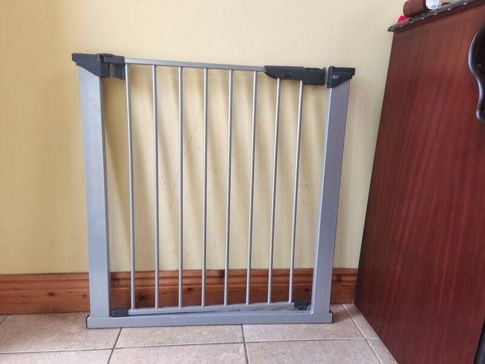 Baby Stair Gate - Grey