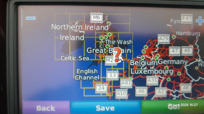 Garmin Nuvi 760 GPS Sat Nav