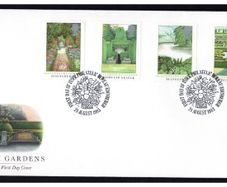 1983 Great Britain British Gardens Commemorative Stamps First Day Cover (FDC)