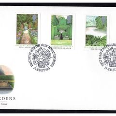 1983 Great Britain British Gardens Commemorative Stamps First Day Cover (FDC)