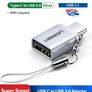 Ugreen Alloy USB 3.1 Gen 2 (10 Gbps) Type-C (Male) to Type-A (Female) OTG Adapter/Convertor with Key Chain (Brand New/Warranty) Image 2