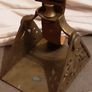 ceremonial floral scroll BRASS STIRRUP Image 2