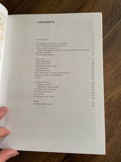 Hemsley Good + Simple  cook book