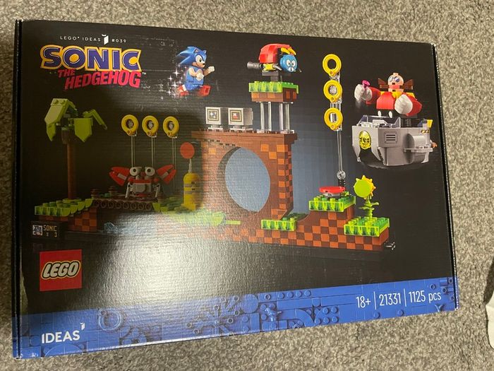 Lego Sonic Green Hill Zone Unopened